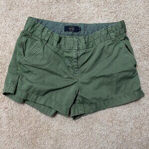 Sage Green 3.5" J. Crew Shorts